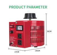 L'équipement de test utilisant le transformateur Variac monophasé 2KVA a entré la sortie 110V 0-130v
