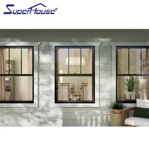 Австралия, вилла, дом, окно, популярная индивидуальная черная рама, одно подвесное окно с двойным стеклом и решеткой