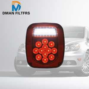 Feux arrière à 39 LED rouges et blancs, double couleur, avec clignotants et feux de recul, compatibles Wrangler TJ CJ <span class=keywords><strong>1976</strong></span> à 2006, état neuf - Product Image 1