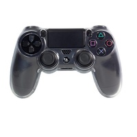 Étui de protection transparent, housse de protection, coque en cristal pour contrôleur PlayStation4 DualShock 4