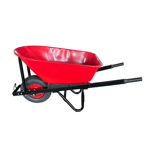 รถเข็นล้อยางสำหรับงานหนัก ผลิตจากพลาสติกอุตสาหกรรมและโครงสร้างโลหะ - Product Image 2