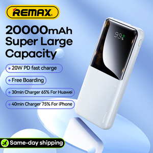 20W+22.5W PD+QC Batteries Portable Power Station USB <b>Type</b> <b>C</b> Phone <b>Charger</b> <b>Fast</b> Charging Bank 10000mAh RPP-622 10000mah Power Ban - Product Image 5