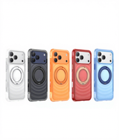 Coque de protection antichoc 360° ondulée pour iPhone 17 Pro Max et 17 Pro