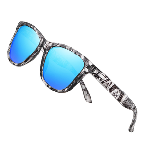 Lunettes <span class=keywords><strong>de</strong></span> soleil unisexes polarisées UV400 différentes couleurs avec cadre café lunettes <span class=keywords><strong>de</strong></span> soleil <span class=keywords><strong>à</strong></span> <span class=keywords><strong>verres</strong></span> PC Tac nouvel arrivage - Product Image 1