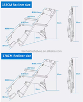 Chaises de relaxation multifonctionnelles réglables et portables, lit pliant de voyage, chaise de camping, chaise de jardin, chaise de plage, chaise zéro gravité