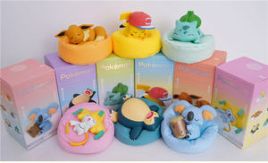 <span class=keywords><strong>Figuras</strong></span> de Acción Originales de <span class=keywords><strong>Anime</strong></span> Pokemon, Pika, Eevee, Bulbasaur, Snorlax, para Niños - Product Image 4