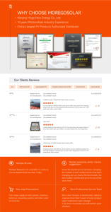 Pour Hi-MO9 LR7 670W haute efficacité 24.8% bifacial tout noir N-Type pour système de panneau solaire résidentiel à 72 cellules - Product Image 2