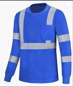 Camisetas reflectantes de alta visibilidad con logotipo personalizado: impermeables para máxima seguridad - Product Image 2