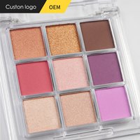 Palette de fards à paupières scintillants lumineux CC30545, fard à paupières nacré, maquillage pour peau foncée, en poudre