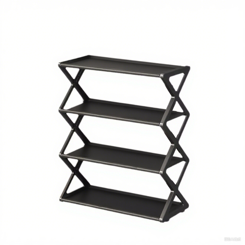 Simple X Shaped Shoe Rack Multi