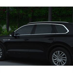 Garnitures de fenêtre de voiture en acier inoxydable décoration pour volkswagen vw <span class=keywords><strong>touareg</strong></span> 2019 2020 2021 <span class=keywords><strong>2022</strong></span> 2023 2024 accessoires kit de style automatique - Product Image 3