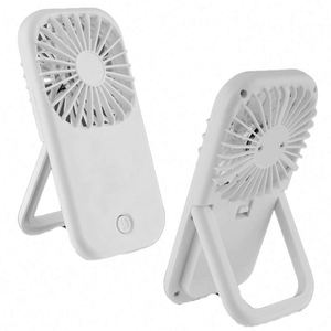 Custom Logo Portable Battery Handheld and Placed on Desktop With Stand Mini Fan for Summer Party Office Travel Outdoor - Product Image 3