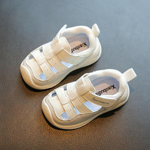 Sandales d'été pour bébé, premières chaussures à semelle souple, fonctionnelles, pour les enfants de 1 à 2 ans, respirantes, à bout fermé, pour garçons et filles - Product Image 2