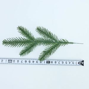 LO-503 50 Branches de pin de 57 cm, <span class=keywords><strong>sapin</strong></span> artificiel rouge résistant aux UV pour l'extérieur avec piquet de sol pour la décoration de <span class=keywords><strong>jardin</strong></span> de Noël - Product Image 6