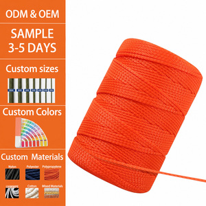 Cuerda Marina <span class=keywords><strong>de</strong></span> Nylon <span class=keywords><strong>de</strong></span> Doble Trenzado <span class=keywords><strong>de</strong></span> 2 mm, Resistente al Desgaste, Alta Elasticidad, para Amarre, Jardinería, Manualidades, Todas las Estaciones - Product Image 1