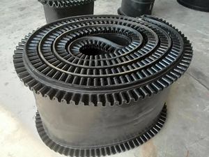 Fabrika Çıkışlı Eğimli V Desenli Kauçuk Chevron Konveyör Bandı Güçlendirilmiş Konveyör Bandı Kesim Hizmeti - Product Image 4