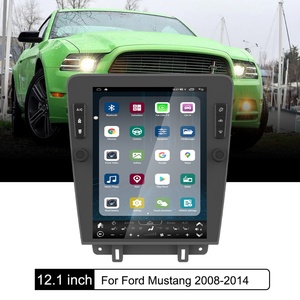 12.1 Inch Tesla Screen for Ford Mustang 2008 2014 Multimedia Android Car Radio <b>Auto</b> Carplay Navigation Headunit Monitor Upgrade - Product Image 6