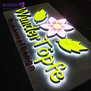 Nhà máy trực tiếp 3D Acrylic ánh sáng lên quảng cáo Chiếu Sáng Ngoài Trời ánh sáng LED thư cửa hàng kinh doanh phía trước dấu hiệu 3D tùy chỉnh dẫn đăng ký - Product Image 3
