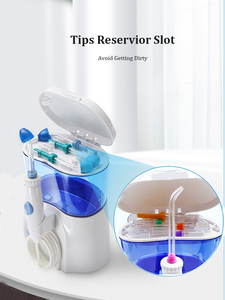 2 600ml IPX7 Waterproof Cordless Oral <strong>Water</strong> <strong>Flosser</strong> 10 Modes for Teeth Cleaning Dental Care Oral Nasal Irrigator Household Use - Product Image 4