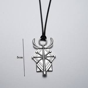 Anime Frieren en el collar funerario Frieren magos evidencia del colgante sagrado accesorio <span class=keywords><strong>de</strong></span> Cosplay <span class=keywords><strong>de</strong></span> Halloween - Product Image 4