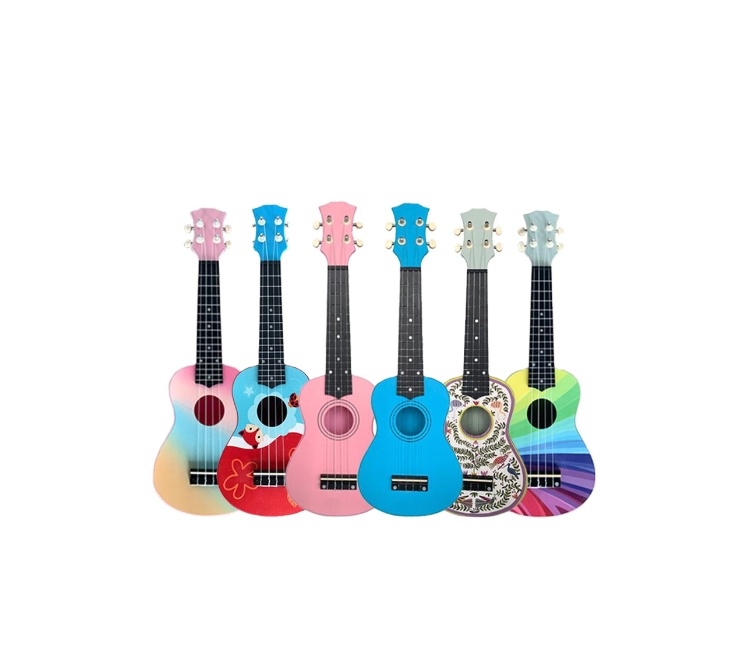 Colorful 21 Inch Ukulele for Kids - Beginner Musical Instrument