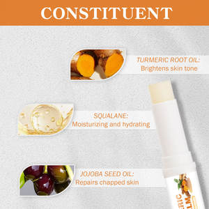 Bálsamo labial de sebo 100% orgánico al por mayor de fábrica, bálsamo labial hidratante con miel para el cuidado de los labios - Product Image 3