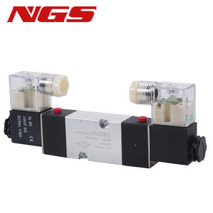 Katup Pneumatik 4M210-08 220V Katup Solenoid Elektrik 5/2 4M310-08/410-08L 4M220/320/420-10/15 DC24V Kontrol Udara Elektromagnetik - Product Image 5