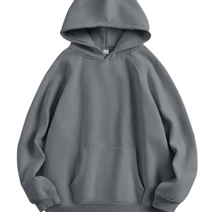 Sweat à capuche pour filles, mignon, surdimensionné, en polaire, à manches longues, confortable, décontracté, basique, pull-over, sweat-shirts, tenues d'automne 2024 - Product Image 2