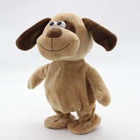 Jouet en peluche âne parlant et dansant personnalisé, vente en gros, animal en peluche électronique interactif avec fonction d'enregistrement