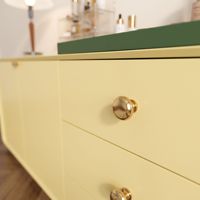 Table de maquillage en forme de L, style nordique de luxe, avec miroir LED tactile, prix de gros, fabrication chinoise, livraison directe du fabricant