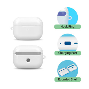 Vente flash, expédition en 7 jours, États-Unis, UE, Canada, compatible avec les AirPods 1, <span class=keywords><strong>2</strong></span>, 3, 4 Pro, coque de protection, antichoc, kawaii, résistante, logo personnalisé - Product Image 4