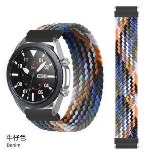 Correa suave elástica de nailon de lujo 22mm 20mm correas de <span class=keywords><strong>reloj</strong></span> para mujer para Samsung Watch 6 5 <span class=keywords><strong>Huawei</strong></span> Watch GT3 - Product Image 5