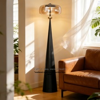 Lampadaire LED E27 de style mid-century pour hall d'hôtel et espaces commerciaux