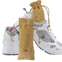 Absorbeur d'humidité en charbon de bambou écologique personnalisé avec logo, pour usage domestique, élimine la transpiration des chaussures et rafraîchit l'air