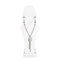 Porträt Körpers chmuck Piercing Display Karte Torso Dummy Holz Schaufenster puppe Schmuckst änder für Schmuck Display