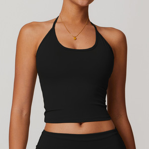 <span class=keywords><strong>Camiseta</strong></span> corta sin mangas de verano de talla grande con <span class=keywords><strong>escote</strong></span> redondo personalizado de tela suave para mujer - Product Image 3