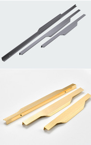 Custom Plus Long Closet Handle Brushed Finish for <b>Cabinets</b> Drawers Dressers Bedrooms <b>Outdoor</b> Living Room Hotels Schools Kitchen - Product Image 5