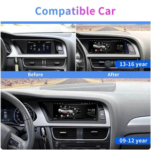 <span class=keywords><strong>Prix</strong></span> d'usine, autoradio Android 13 8,8 pouces, écran multimédia Carplay pour <span class=keywords><strong>Audi</strong></span> A4L A4 B8 2009-2016 avec navigation GPS - Product Image 3