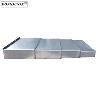 Couvercle de guidage télescopique en acier inoxydable sur mesure de haute qualité couvercle de soufflet de protection pour machine cnc
