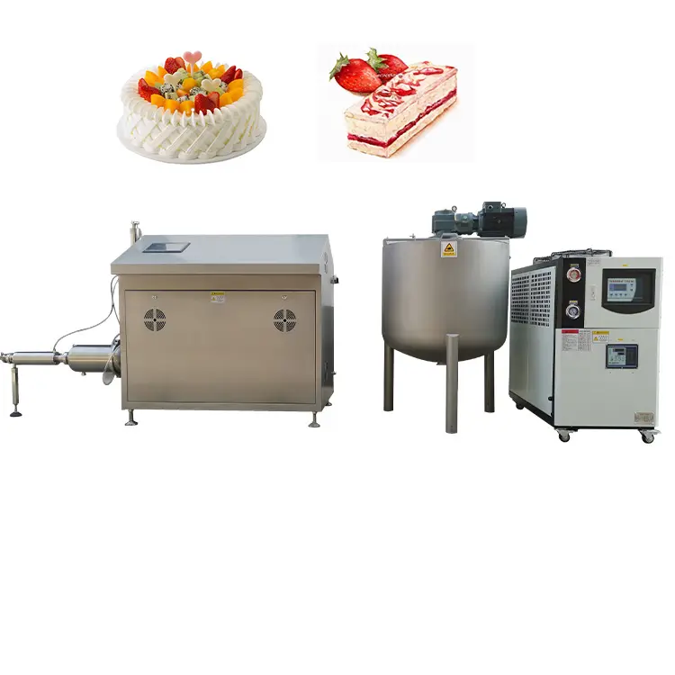 Heavy Duty Industrial Continuous Cake Beat Machine Butter Whipping Machine Aerating Machine Mixer Marshmallow