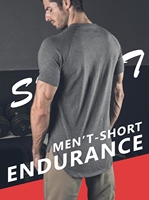 مصنع مخصص الرجال تي شيرت Activewear ملابس رياضية اللياقة البدنية تي شيرت تنفس ضئيلة تناسب صالة الألعاب الرياضية تي شيرت