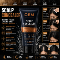 Correcteur capillaire facile à appliquer, teinture rehausseur de couleur pour barbiers, fournisseur ODM, pâte colorante pour barbe et contours à texture lisse pour usage quotidien