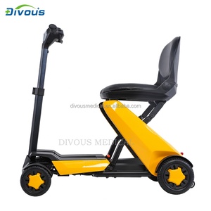 Scooter Eléctrico Plegable de Aluminio con Control Remoto de un Clic, Totalmente Automático, para Personas Mayores y con Discapacidad - Product Image 4