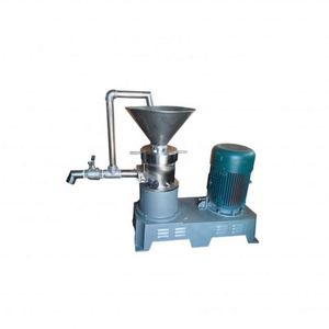Broyeur électrique industriel de grains de café et usine de traitement du lait végétal pour la fabrication de beurre de cacahuète, de lait de noix de tigre et de lait d'amande - Product Image 3