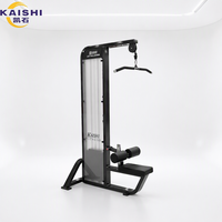 Machine de musculation professionnelle à charges sélectionnables pour tirage vertical (Lat Pulldown) – Équipement d'entraînement dorsal avec pile de poids pour musculation et fitness