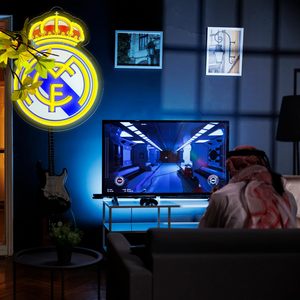 Letreiro <span class=keywords><strong>Neon</strong></span> Esportivo com Logo de Time de Futebol, Decoração de Parede LED USB para Quarto, Caverna do Homem, Presente de Aniversário e Natal para Meninos - Product Image 6