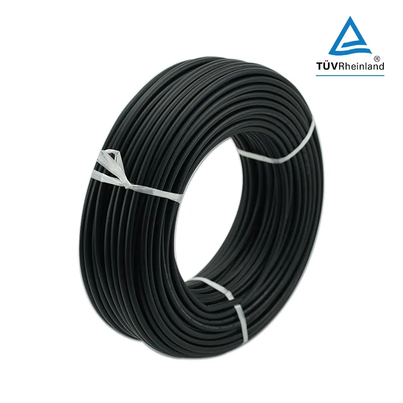 XLPE UL4703 Leader PV tuv solar Photovoltaic panel connection Dc battery heat cable wire 6mm2 2000v supplier manufacturer