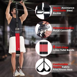 Wellshow <span class=keywords><strong>Sport</strong></span> Pro Pull Up Assistance Bands,Heavy Duty Pull Up Bar Banda de resistencia Ajustable Elástico Pull Up Assist Band - Product Image 2