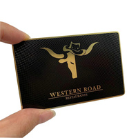 Carte NFC Métal - 85,6 X 54 mm - NFC213 - 188 octets - Couleur Or