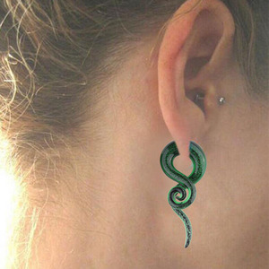 Baru 5-12Mm Kaca Pyrex Twist Spiral Telinga Lancip Tandu Terowongan Plugs Piercing Perhiasan Expander Perhiasan Kaca Telinga Taper Colokan - Product Image 3